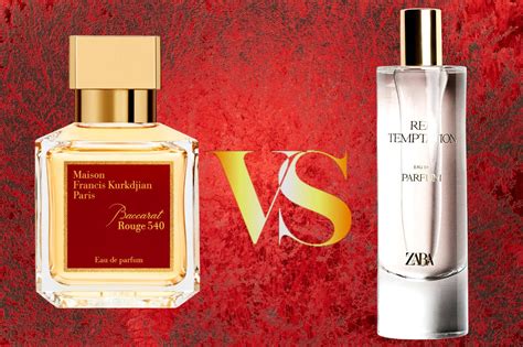 zara perfume baccarat dupe|baccarat rouge 540 vs alt.